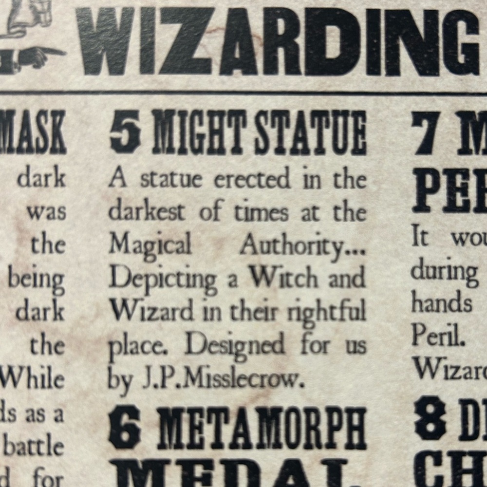 Wizard statue - Picture 4 of 4